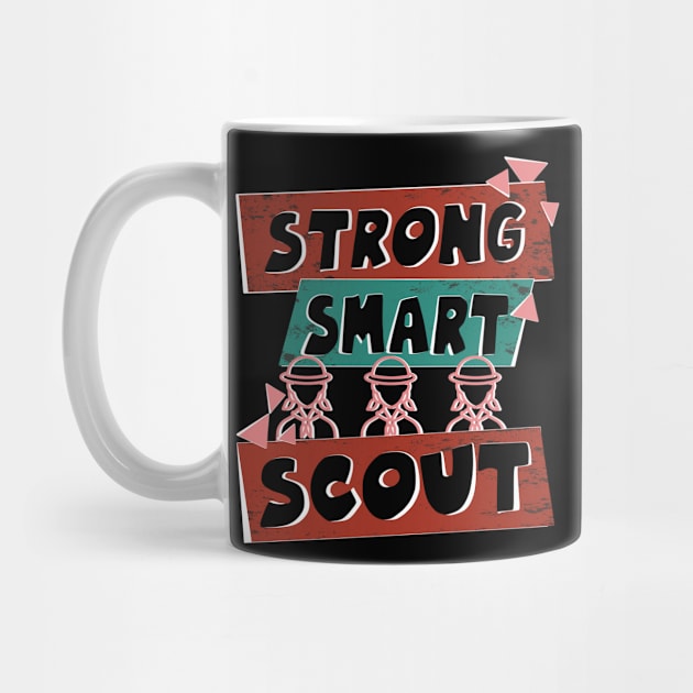 Strong, Smart, Scout troop leader by Aistee Designs